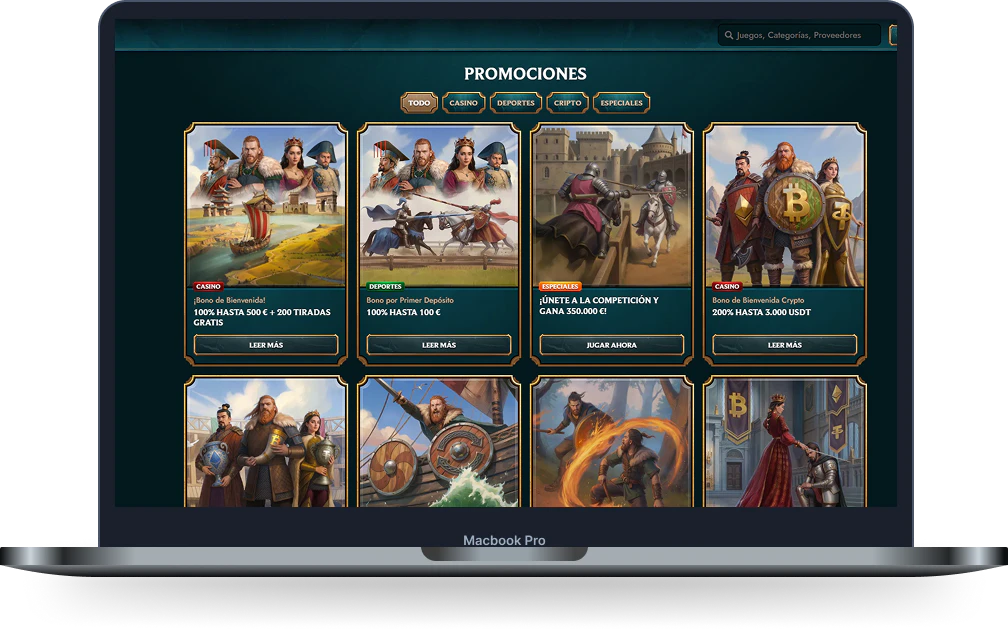 MyEmpire Casino promociones y bonos disponibles